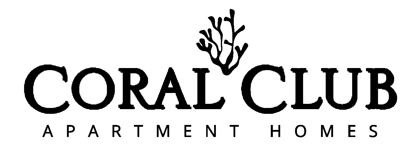 A logo for Coral Club Apartment Homes is displayed.
